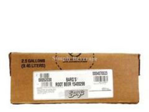 Picture of Barqs Root Beer - 2.5 gallon bag-in-box syrup