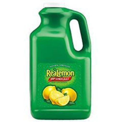 Picture of Realemon - 100% Lemon Juice -1 gallon, 4/case