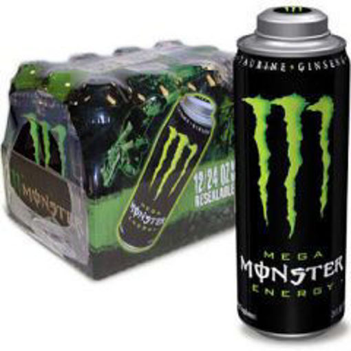 Picture of Monster Energy Drink - Mega - 12/24 oz cans