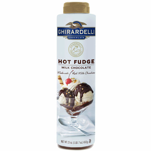 Picture of Ghirardelli - Hot Fudge Squeeze Bottle - 23 oz, 12/case
