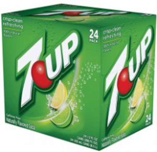 Picture of 7-Up Soda - 24/12 oz cans