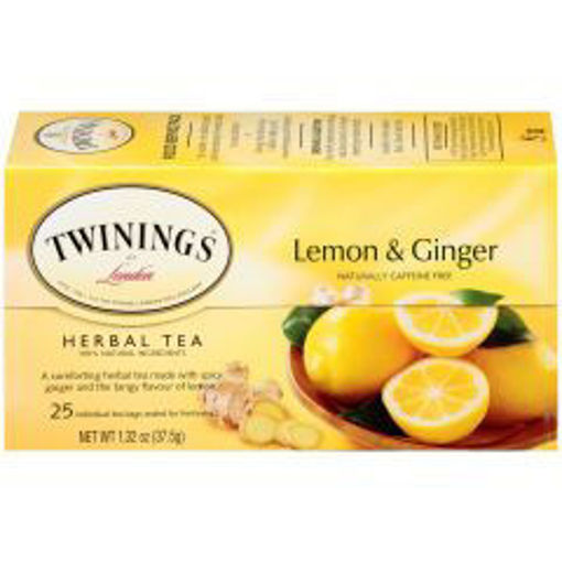 Picture of Twinings - Lemon Ginger Tea - 25 Ct, 6/case