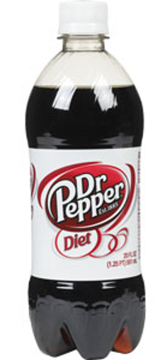 Picture of Diet Dr Pepper - 24/20 oz plastic bottles