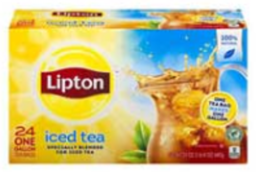 Picture of Lipton - Iced Tea Bags - 24 ct, 4/case