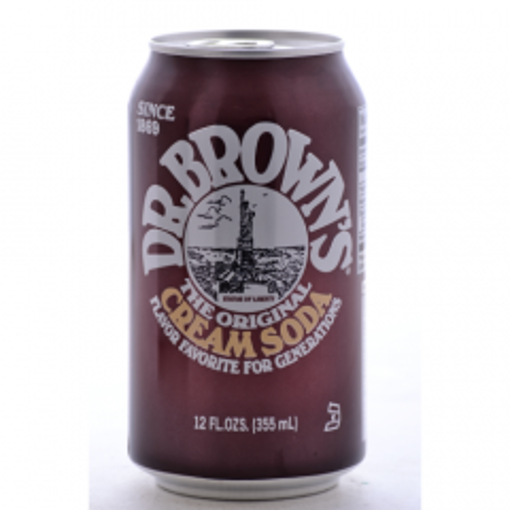 Picture of Dr. Brown's - Cream Soda - 12 oz, 24/case