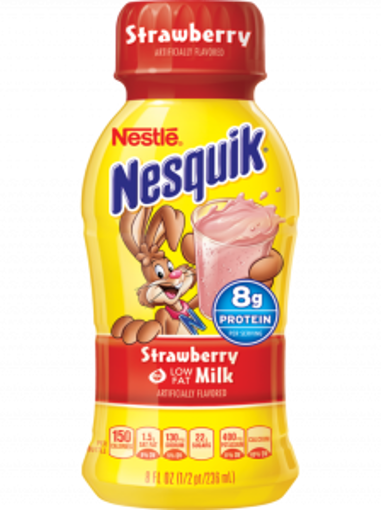 Picture of Nesquik - Strawberry Beverage - 12/14 oz