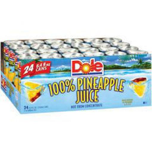 Picture of Dole - Pineapple Juice - 24/8.4 oz cans