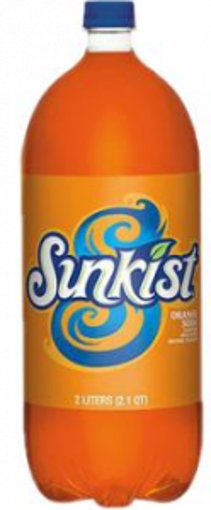 Picture of Sunkist - Orange Soda - 8/2L plastic bottles