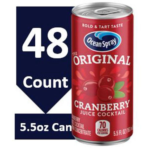 Picture of Ocean Spray - Cranberry Juice Cocktail - 48/5.5 oz