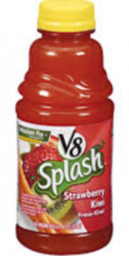 Picture of V8 Splash- Strawberry Kiwi- 12/16 oz plastic bottles