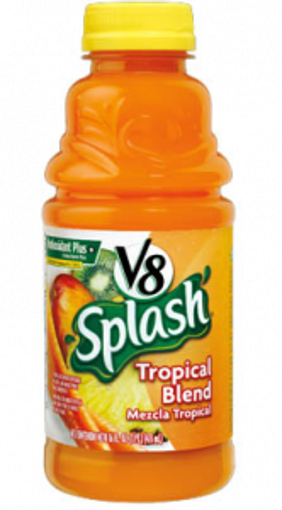 Picture of V8 Splash - Tropical Blend - 12/16 oz plastic bottles