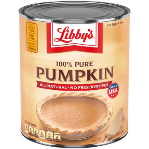 Picture of Libbys - 100% Pure Canned Pumpkin Puree - #10 cans 6/case