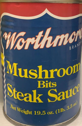 Picture of Worthmore - Mushroom Bits Steak Sauce - 19.5 oz Bottle 12/case