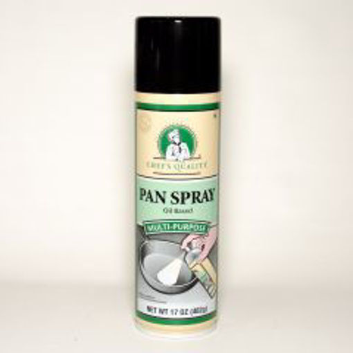 Picture of Chefs Quality - Oil Based Pan Spray - 17 oz Can, 6/case