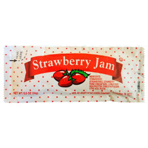 Picture of Kraft Strawberry Jam - Packet (100 Units)
