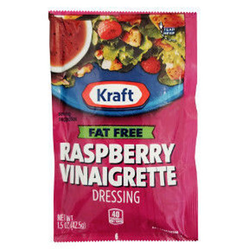 Picture of Kraft Fat Free Raspberry Vinaigrette Dressing (14 Units)