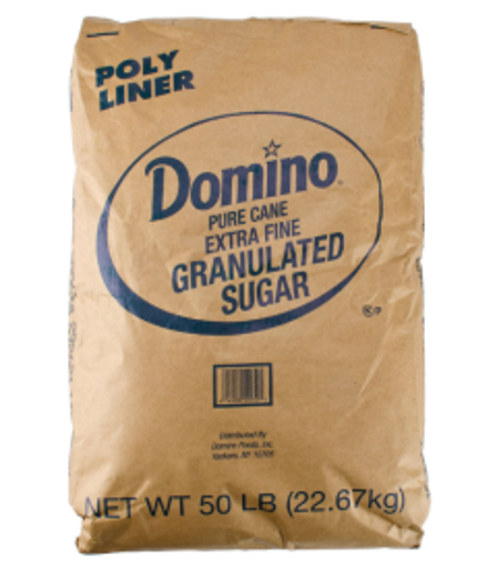 Picture of Domino - Granulated Sugar - 50 lb bag