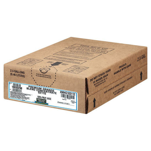 Picture of Minute Maid 100% Orange Juice, Shelf-Stable, Bag-in-Box, 2.5 Gal, 1/Box