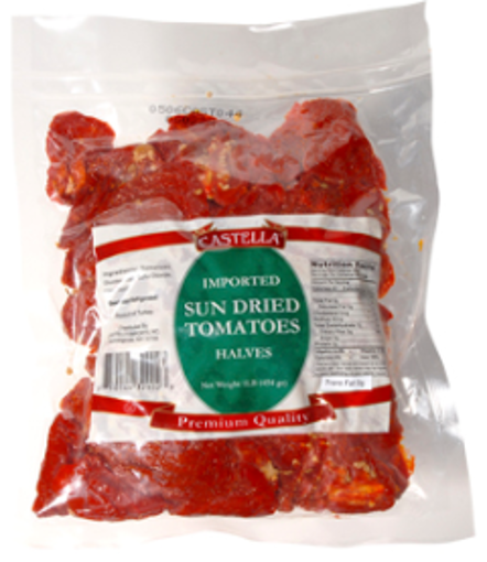 Picture of Castella - Sundried Tomato Halves - 5 lbs, 4/case