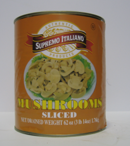 Picture of Supremo Italiano - Sliced Mushrooms - #10 cans, 6/case