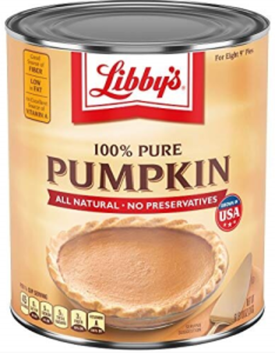 Picture of Libby's - Pumpkin Pie Filling - #10 cans, 6/case
